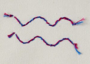 Back side of the Magic Stitch