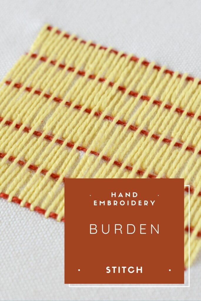Master Burden Stitch – Schritt-für-Schritt-Anleitung!