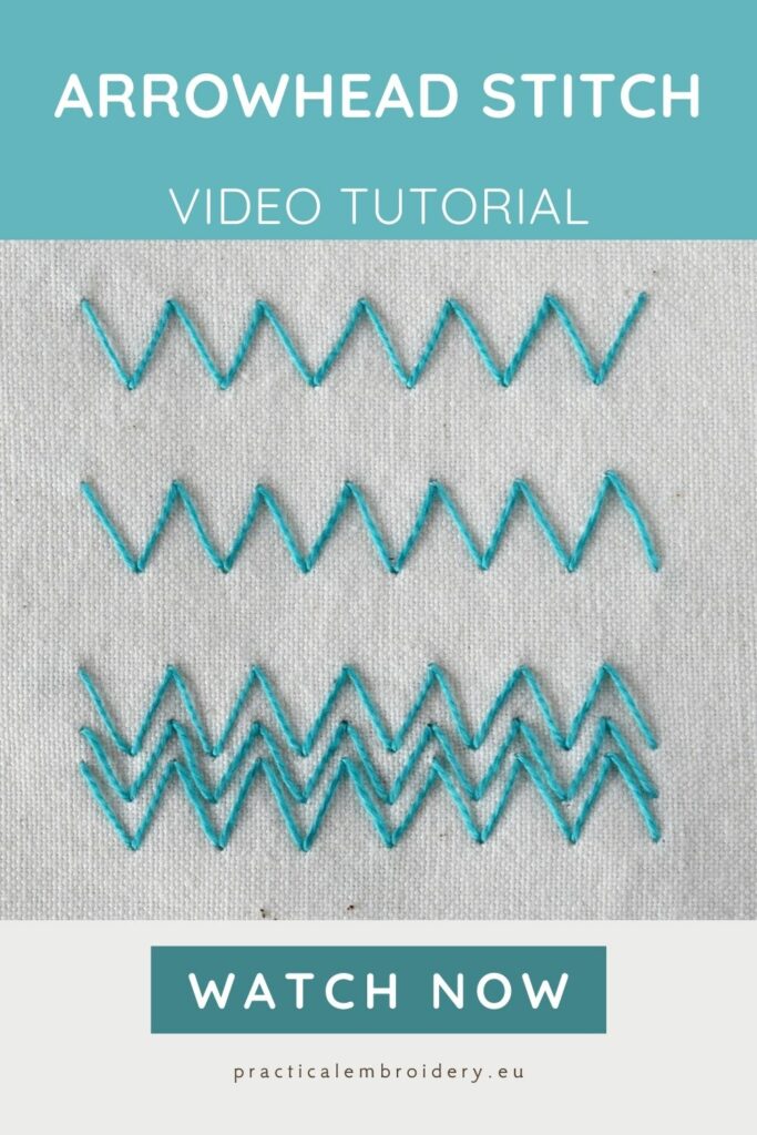 Step-by-Step Arrowhead Stitch Video Tutorial