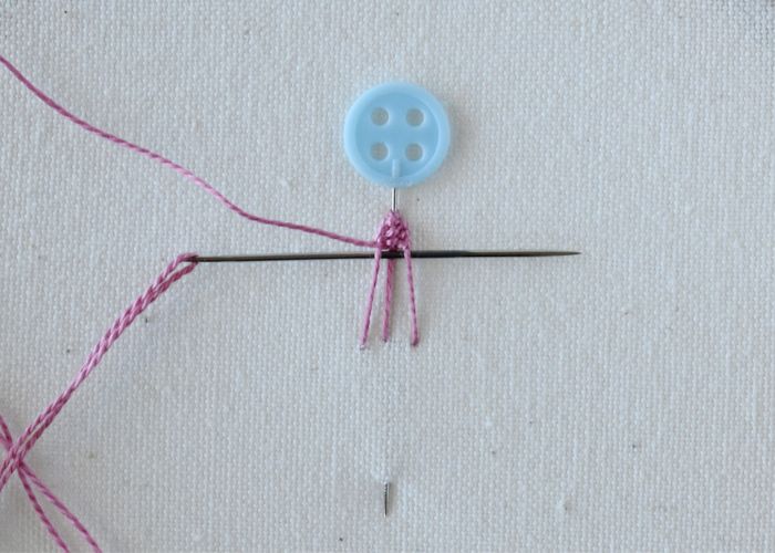 Detached Woven Picot Stitch Step 7